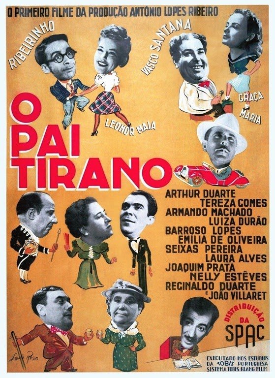 Teatro Performance Clássicos  4-Cartaz.219-Cartaz-Pai-tirano-RC-Maior João Villaret, o grande trovador 