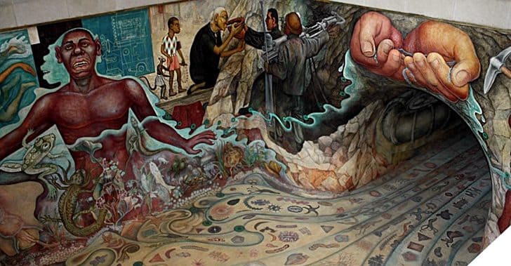 Lugares y memoria  mural-descubierto-40-anos-1-1 Redescoberto mural de Diego Rivera 